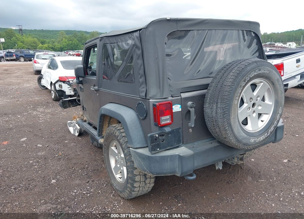 2010 JEEP WRANGLER SPORT VIN: 1J4AA2D15AL208918