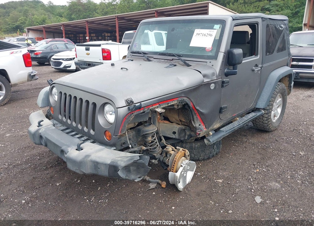 2010 JEEP WRANGLER SPORT VIN: 1J4AA2D15AL208918
