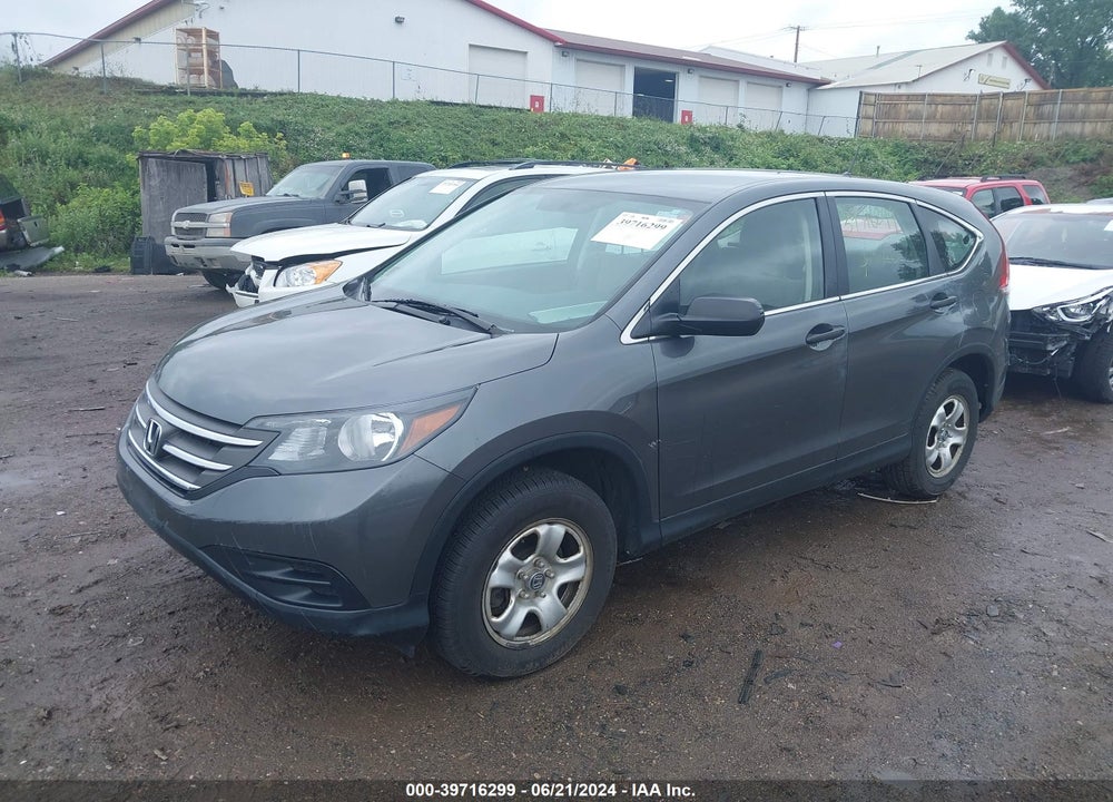 2013 HONDA CR-V LX VIN: 2HKRM4H33DH660611