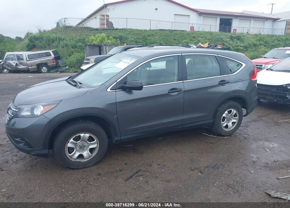 2013 HONDA CR-V LX VIN: 2HKRM4H33DH660611