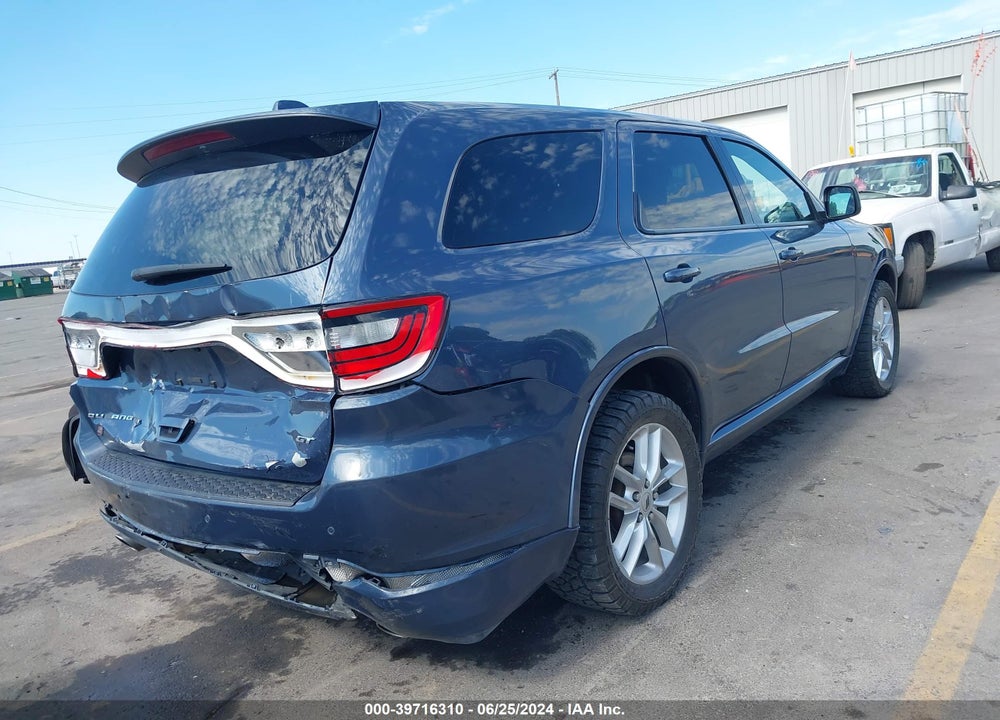 2021 DODGE DURANGO GT AWD VIN: 1C4RDJDG1MC599469