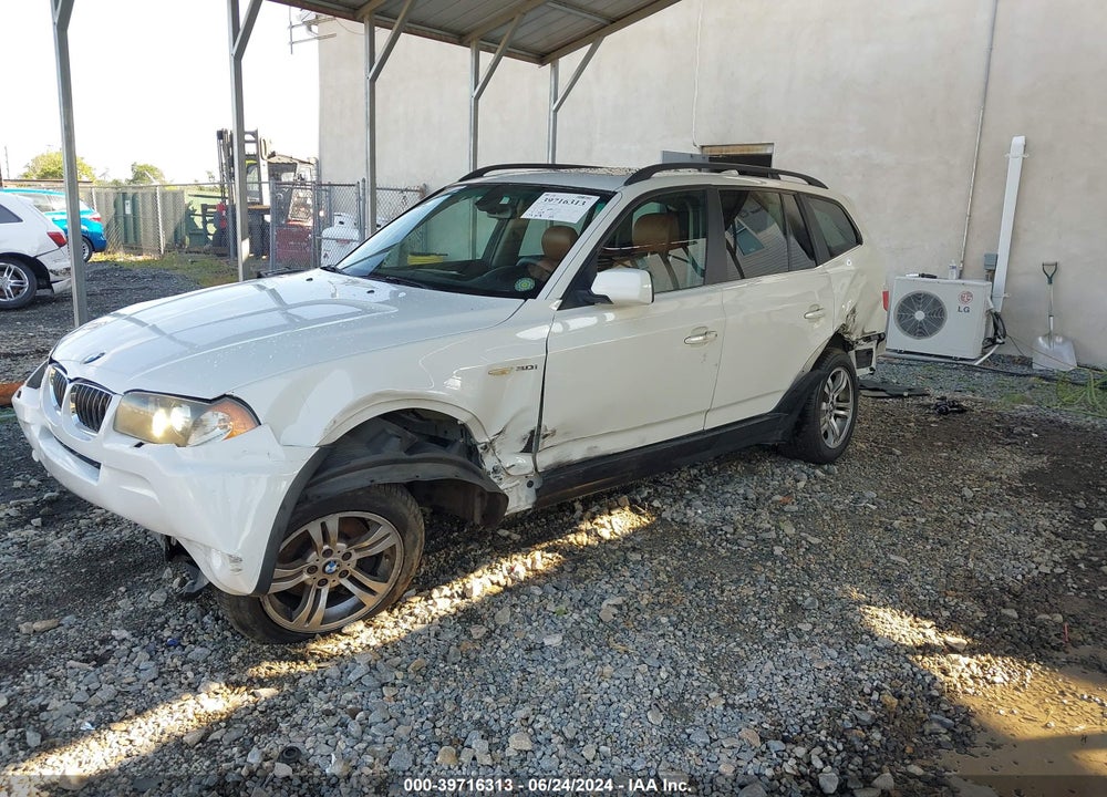 2006 BMW X3 3.0I VIN: WBXPA93476WG87651