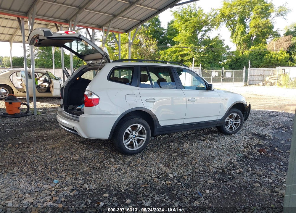 2006 BMW X3 3.0I VIN: WBXPA93476WG87651