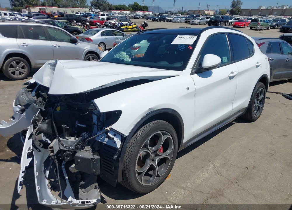 2022 ALFA ROMEO STELVIO TI AWD VIN: ZASPAKBN6N7D32322