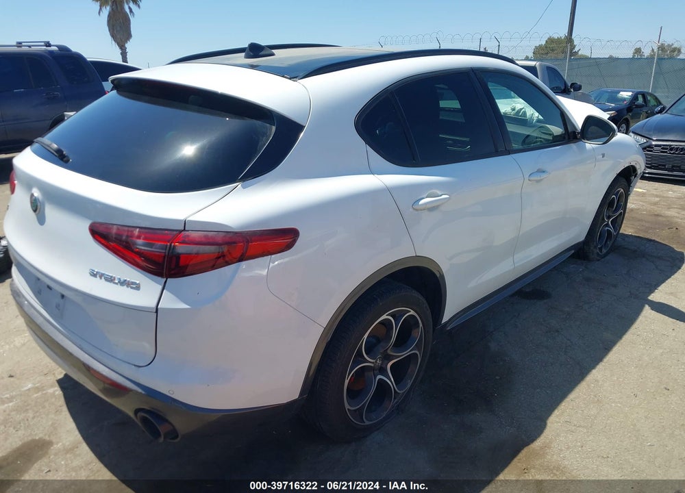 2022 ALFA ROMEO STELVIO TI AWD VIN: ZASPAKBN6N7D32322