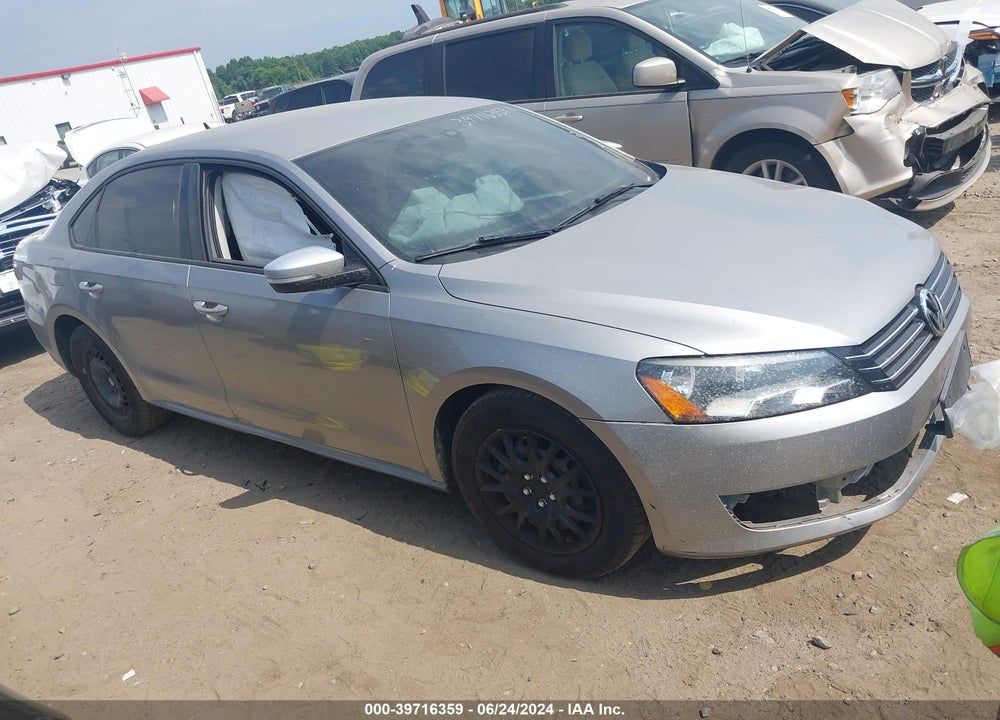 2014 VOLKSWAGEN PASSAT 2.5L S VIN: 1VWAP7A37EC011498