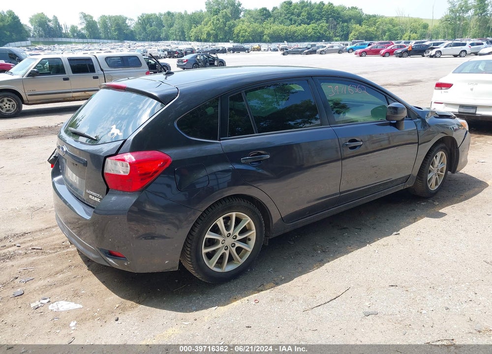 2014 SUBARU IMPREZA 2.0I PREMIUM VIN: JF1GPAC60E8232208