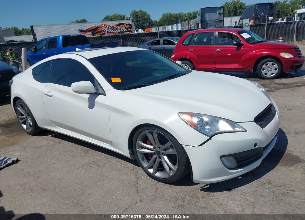 2011 HYUNDAI GENESIS 3.8 R-SPEC VIN: KMHHU6KH0BU052958