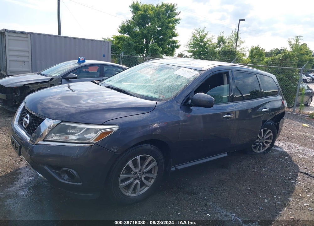 2014 NISSAN PATHFINDER S VIN: 5N1AR2MM9EC719123