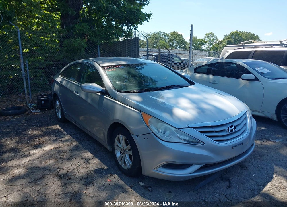 2013 HYUNDAI SONATA GLS VIN: 5NPEB4ACXDH690512