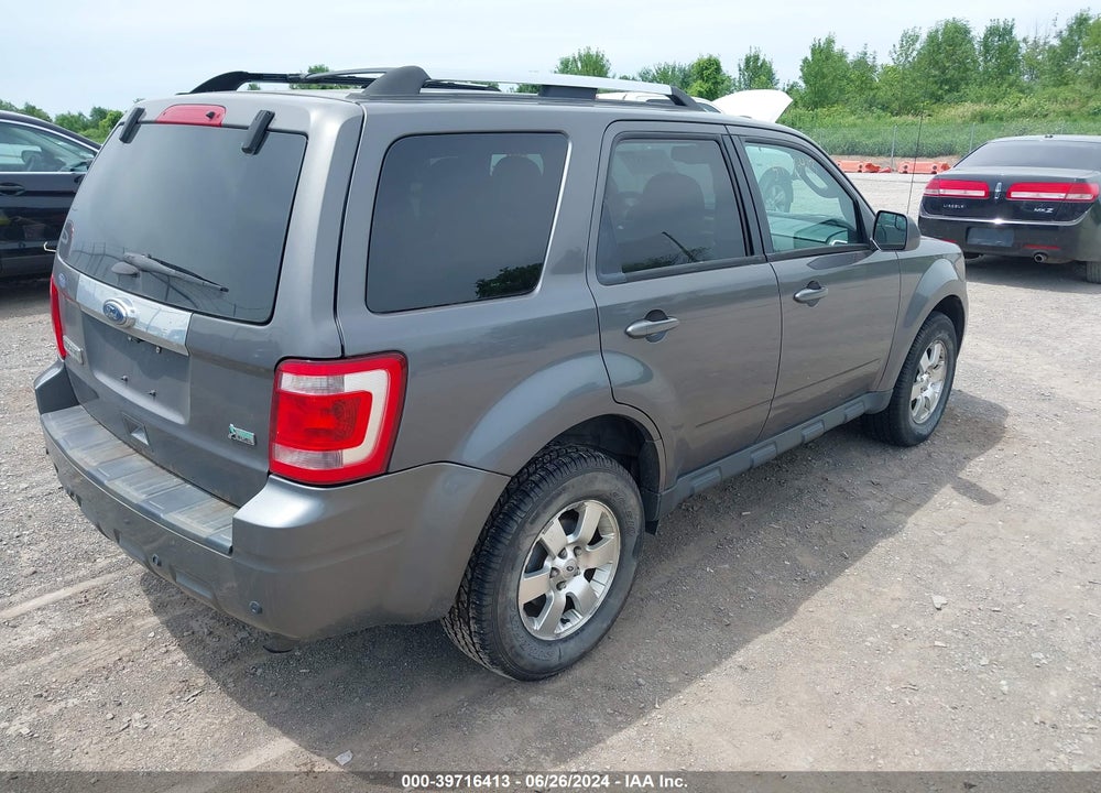 2012 FORD ESCAPE LIMITED VIN: 1FMCU9EG5CKC34084