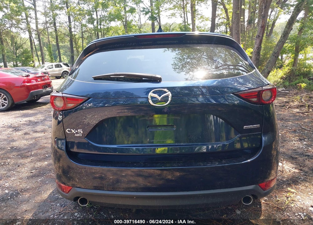 2021 MAZDA CX-5 GRAND TOURING VIN: JM3KFBDM3M1369216