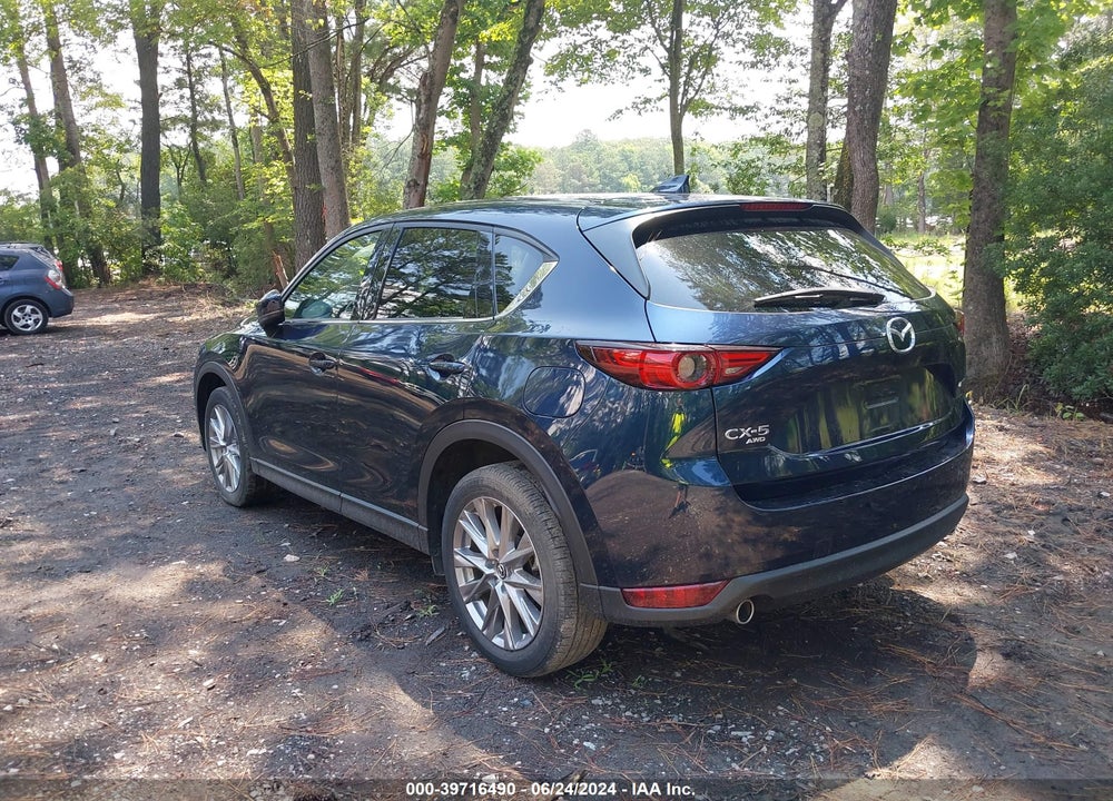 2021 MAZDA CX-5 GRAND TOURING VIN: JM3KFBDM3M1369216