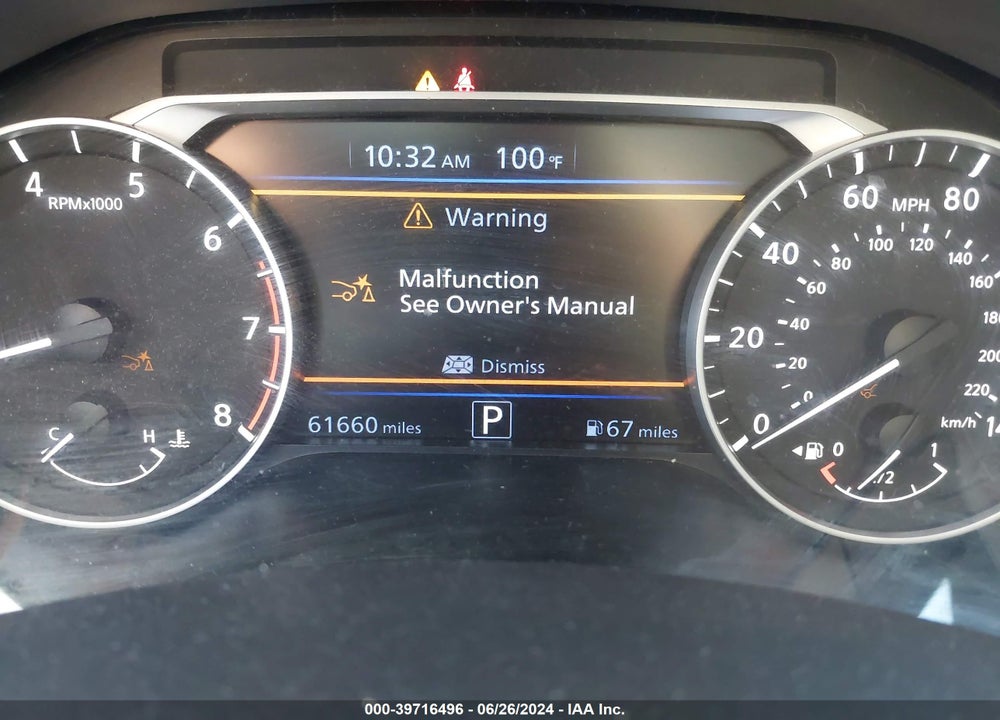2019 NISSAN ALTIMA 2.5 SV VIN: 1N4BL4DV6KN305530