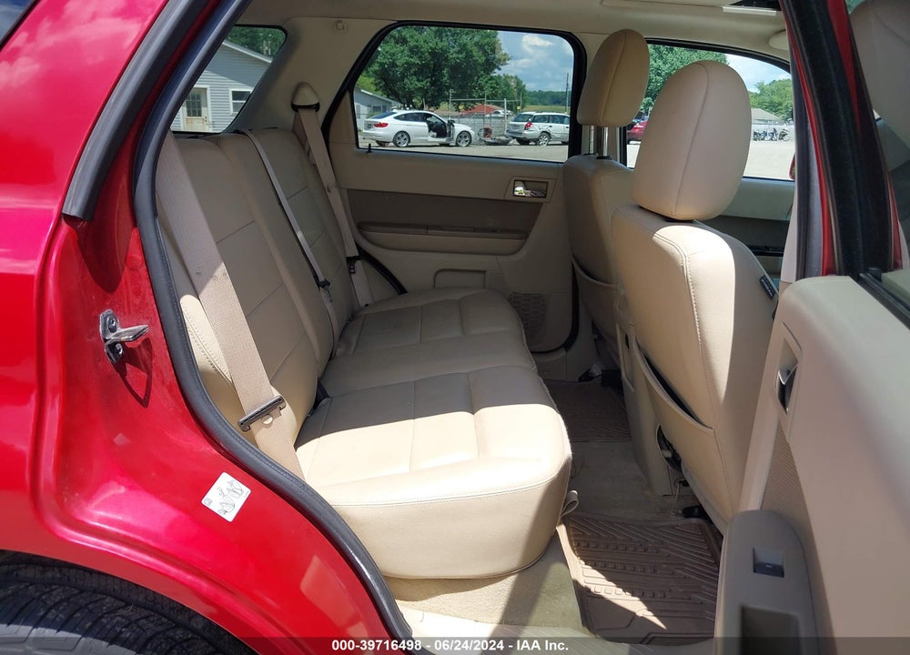 2011 FORD ESCAPE LIMITED VIN: 1FMCU9EG1BKC09536