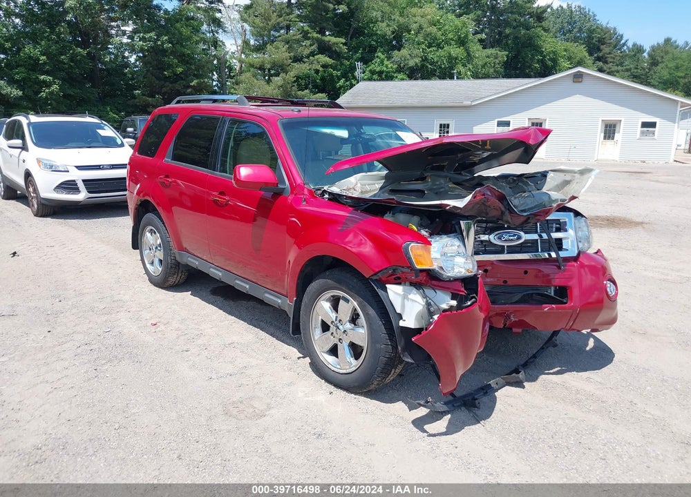 2011 FORD ESCAPE LIMITED VIN: 1FMCU9EG1BKC09536