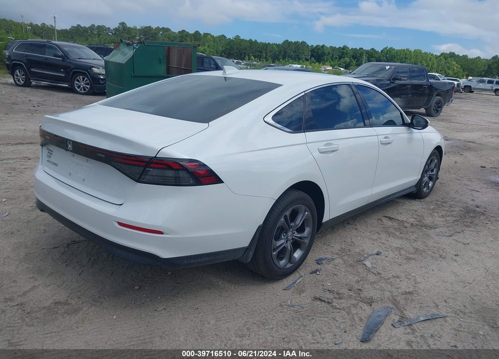 2024 HONDA ACCORD EX VIN: 1HGCY1F39RA023718