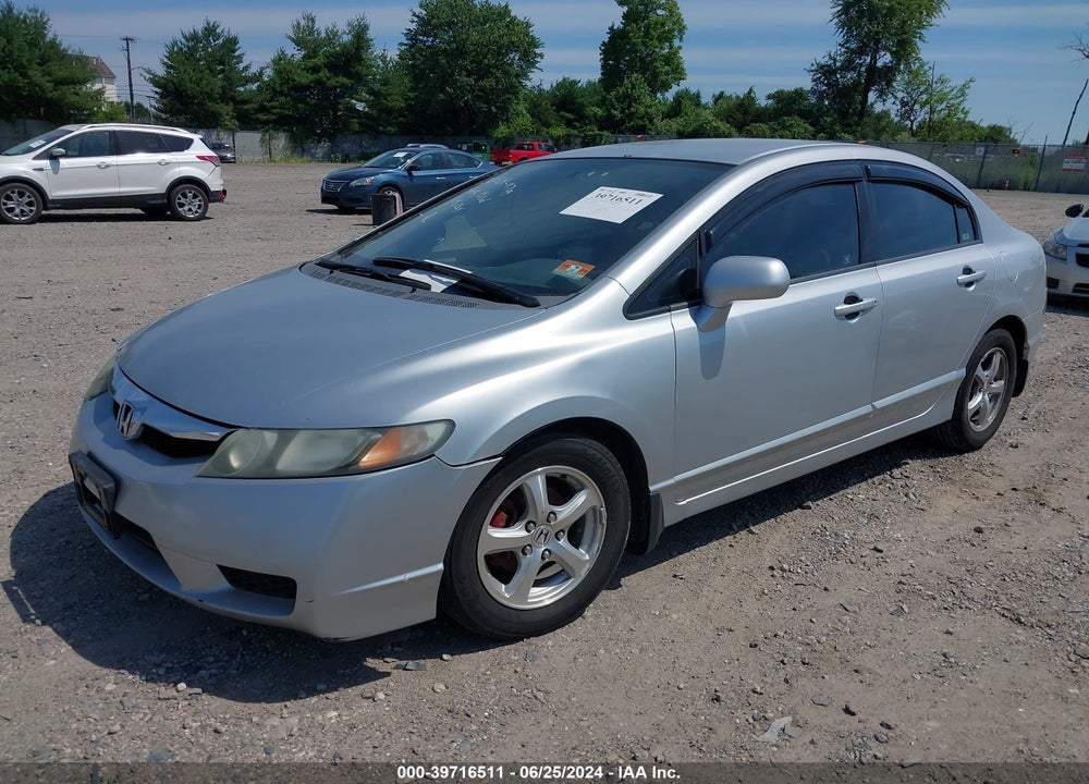 2009 HONDA CIVIC LX VIN: 2HGFA165X9H539607