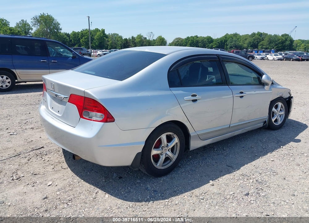 2009 HONDA CIVIC LX VIN: 2HGFA165X9H539607