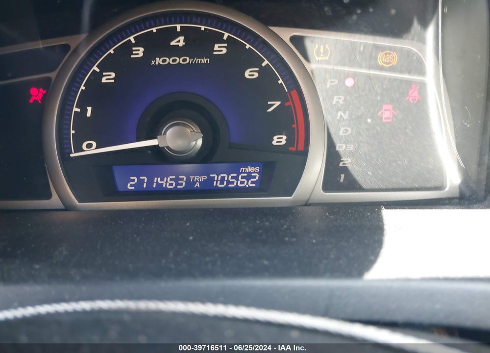 2009 HONDA CIVIC LX VIN: 2HGFA165X9H539607