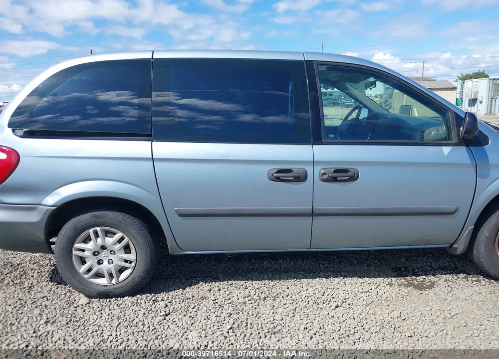 2005 DODGE CARAVAN SE VIN: 1D4GP25B05B430089