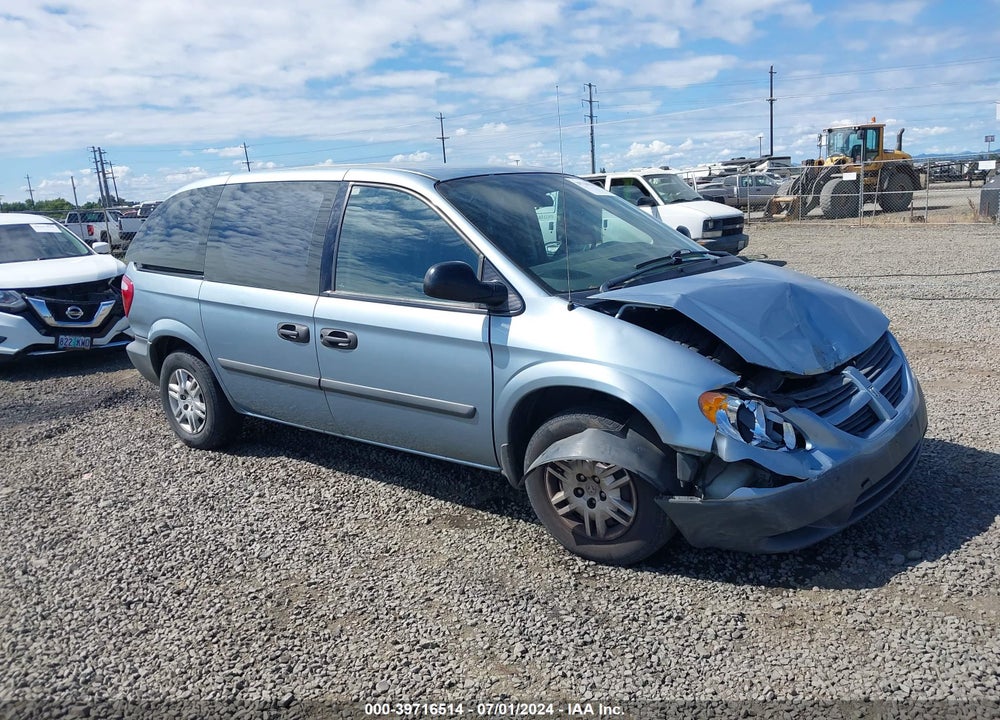 2005 DODGE CARAVAN SE VIN: 1D4GP25B05B430089