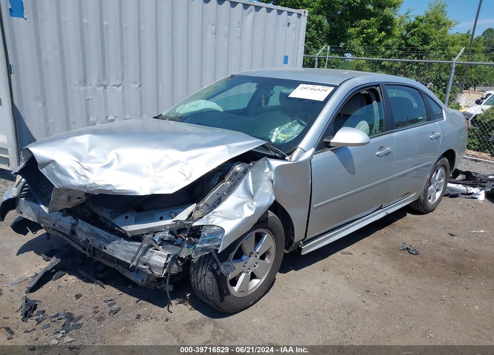 2011 CHEVROLET IMPALA LT VIN: 2G1WG5EK3B1124437