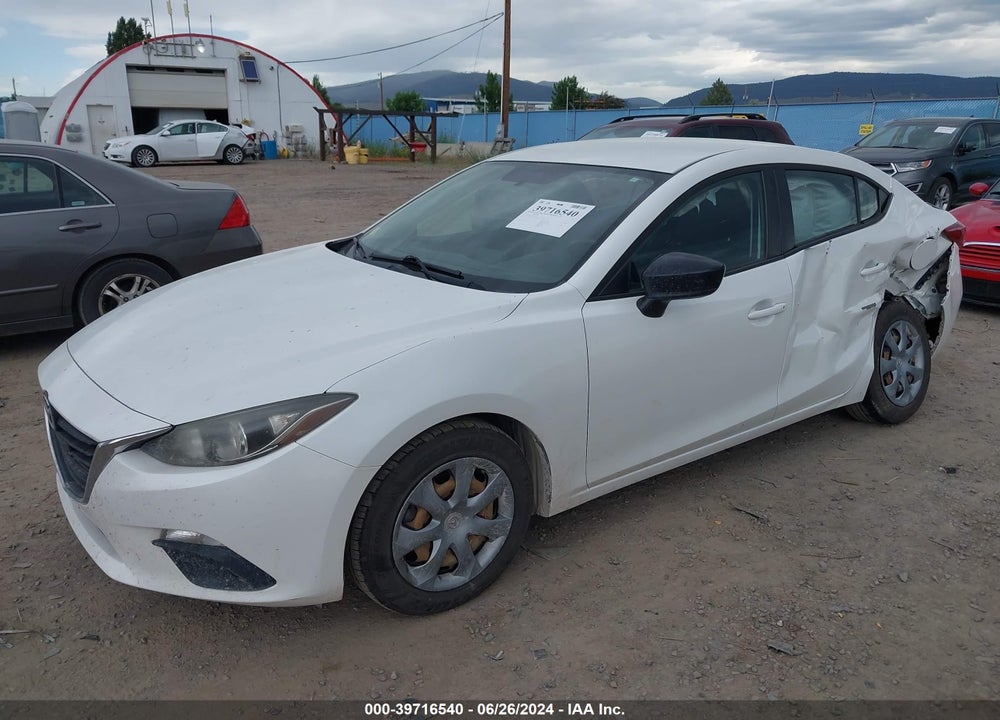 2015 MAZDA 3 I SV VIN: JM1BM1T76F1233976