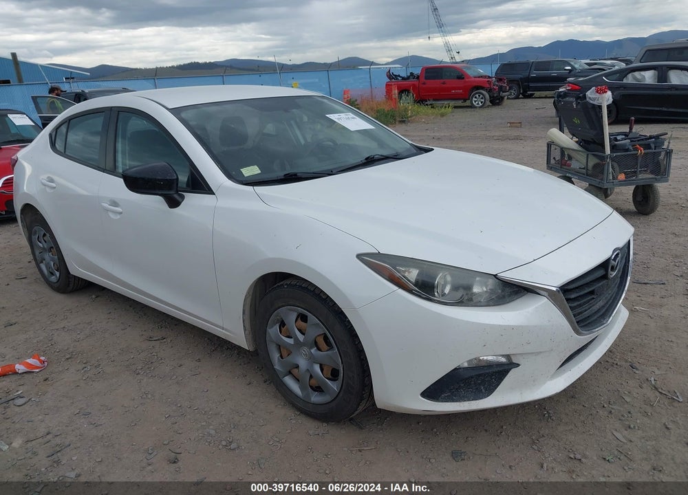 2015 MAZDA 3 I SV VIN: JM1BM1T76F1233976