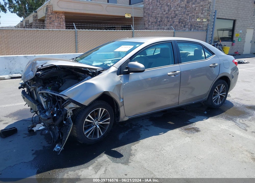 2016 TOYOTA COROLLA LE PLUS VIN: 5YFBURHE4GP444256