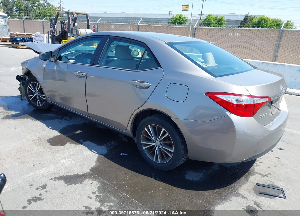2016 TOYOTA COROLLA LE PLUS VIN: 5YFBURHE4GP444256