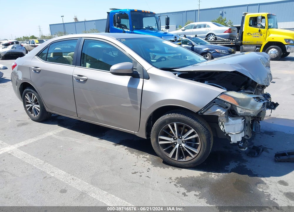 2016 TOYOTA COROLLA LE PLUS VIN: 5YFBURHE4GP444256