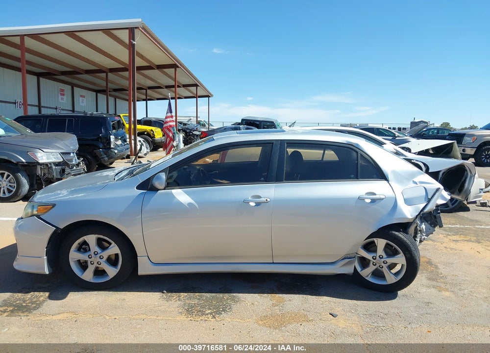 2012 TOYOTA COROLLA S VIN: 5YFBU4EE7CP026159