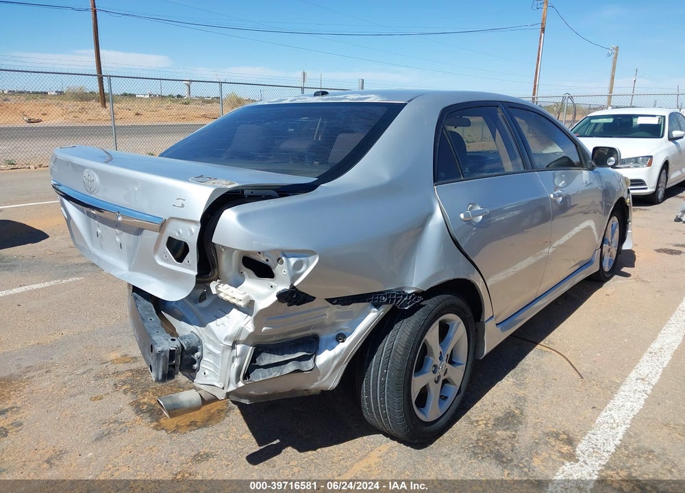 2012 TOYOTA COROLLA S VIN: 5YFBU4EE7CP026159