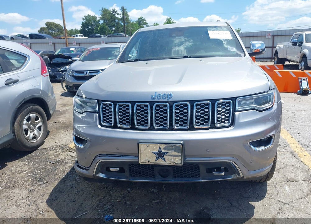 2017 JEEP GRAND CHEROKEE OVERLAND 4X2 VIN: 1C4RJECG8HC628750