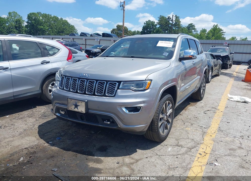 2017 JEEP GRAND CHEROKEE OVERLAND 4X2 VIN: 1C4RJECG8HC628750