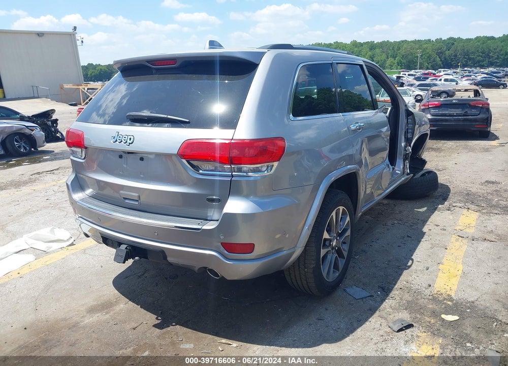 2017 JEEP GRAND CHEROKEE OVERLAND 4X2 VIN: 1C4RJECG8HC628750