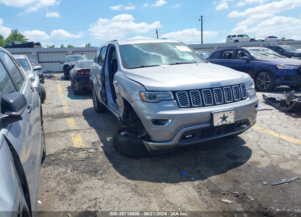 2017 JEEP GRAND CHEROKEE OVERLAND 4X2 VIN: 1C4RJECG8HC628750
