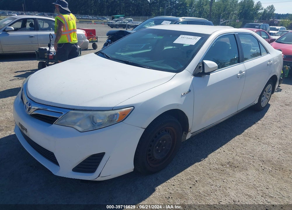 2013 TOYOTA CAMRY HYBRID LE VIN: 4T1BD1FK8DU087863