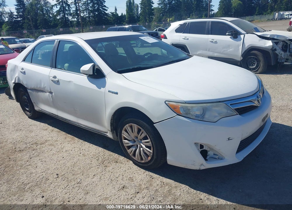2013 TOYOTA CAMRY HYBRID LE VIN: 4T1BD1FK8DU087863