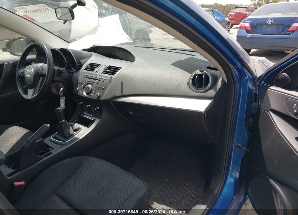 2012 MAZDA 3 I TOURING VIN: JM1BL1L89C1632100
