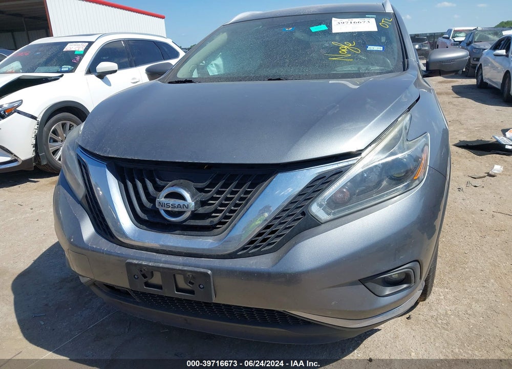 2018 NISSAN MURANO SL VIN: 5N1AZ2MG2JN160202