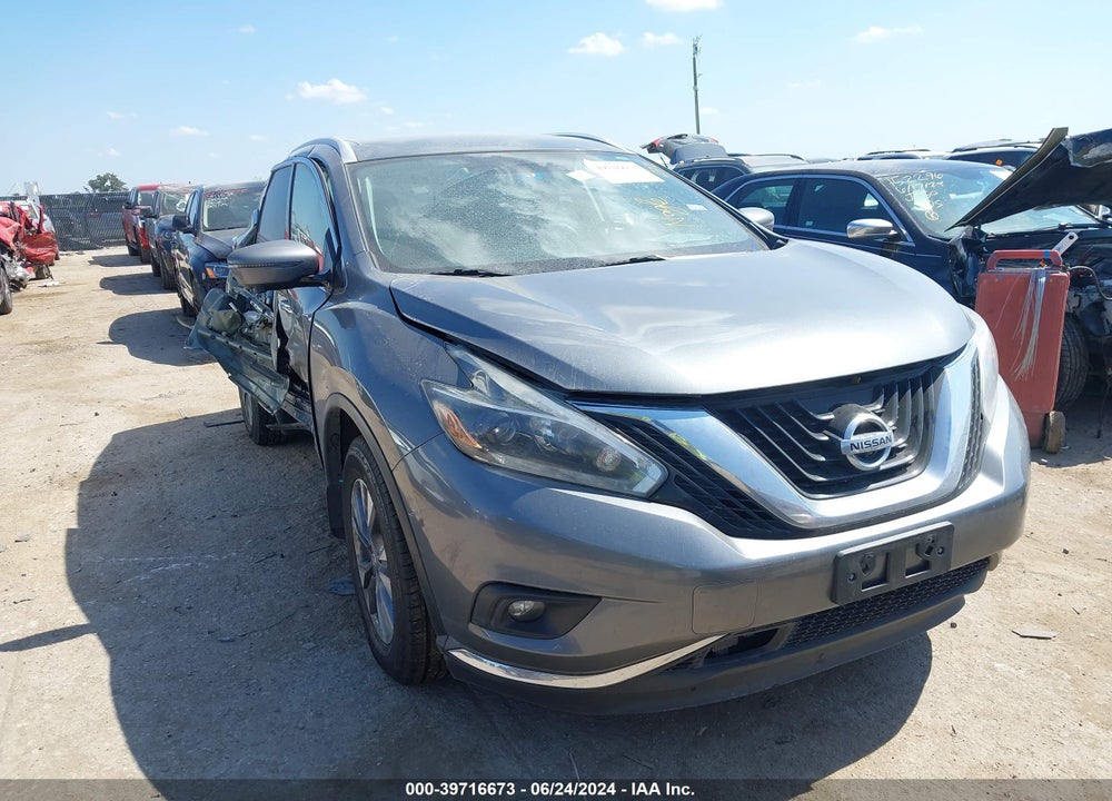 2018 NISSAN MURANO SL VIN: 5N1AZ2MG2JN160202