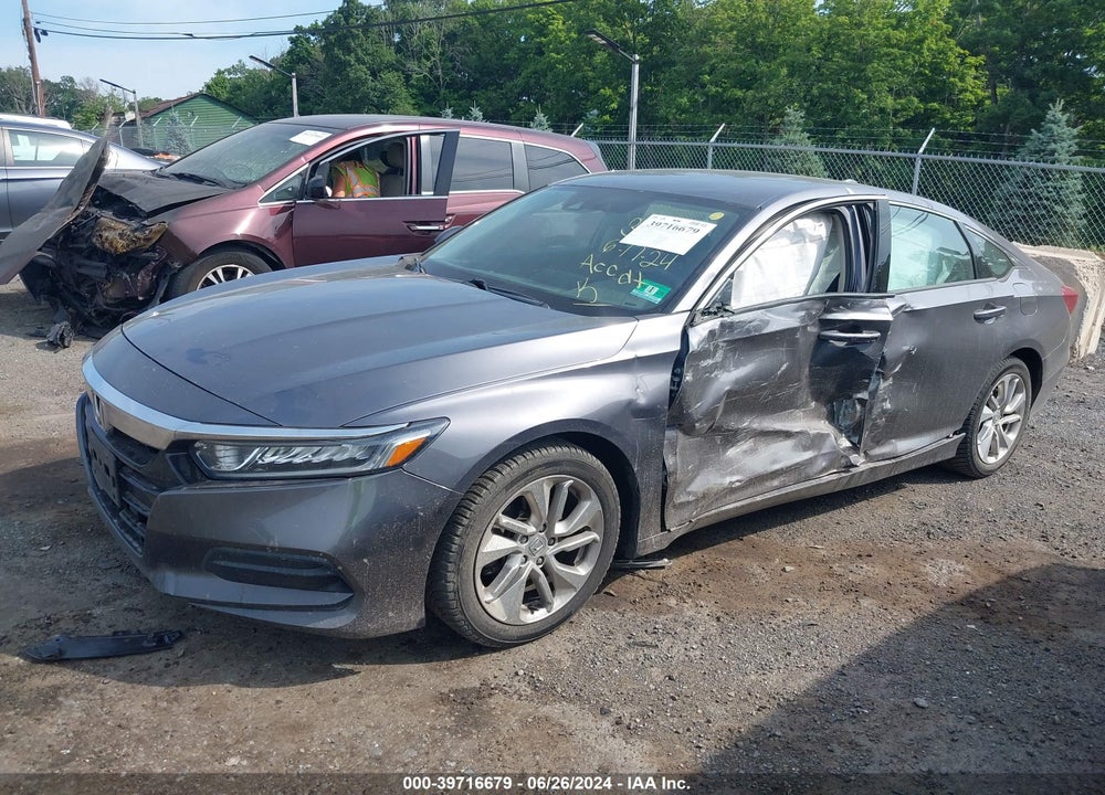 2019 HONDA ACCORD LX VIN: 1HGCV1F16KA029120