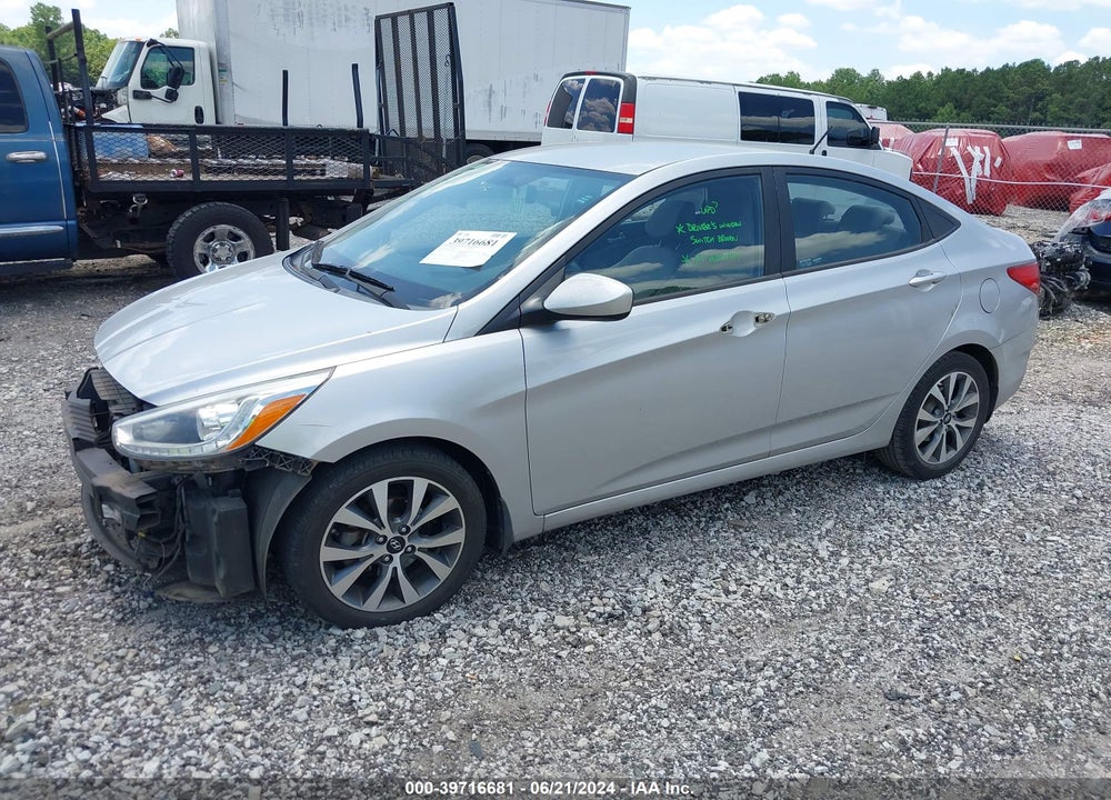 2015 HYUNDAI ACCENT GLS VIN: KMHCU4AE0FU805447