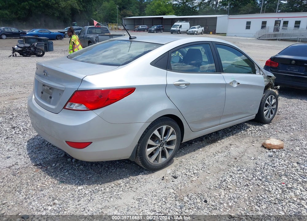 2015 HYUNDAI ACCENT GLS VIN: KMHCU4AE0FU805447