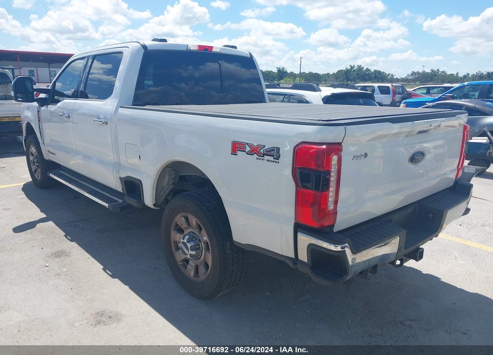 2023 FORD F-250 LARIAT VIN: 1FT8W2BT7PEC49297