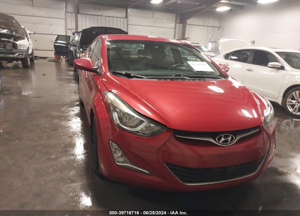 2015 HYUNDAI ELANTRA SE VIN: KMHDH4AE5FU452650