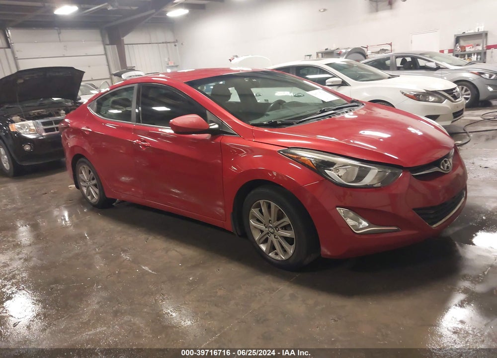 2015 HYUNDAI ELANTRA SE VIN: KMHDH4AE5FU452650