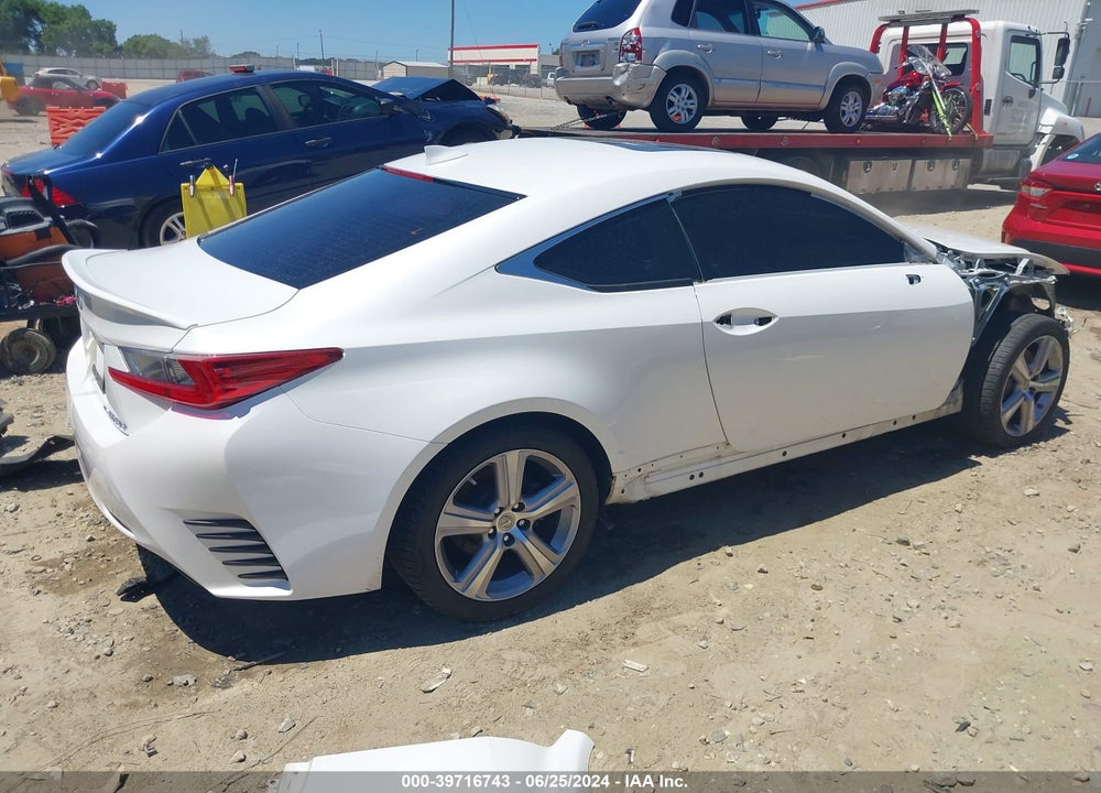 2015 LEXUS RC 350 VIN: JTHSE5BCXF5003626